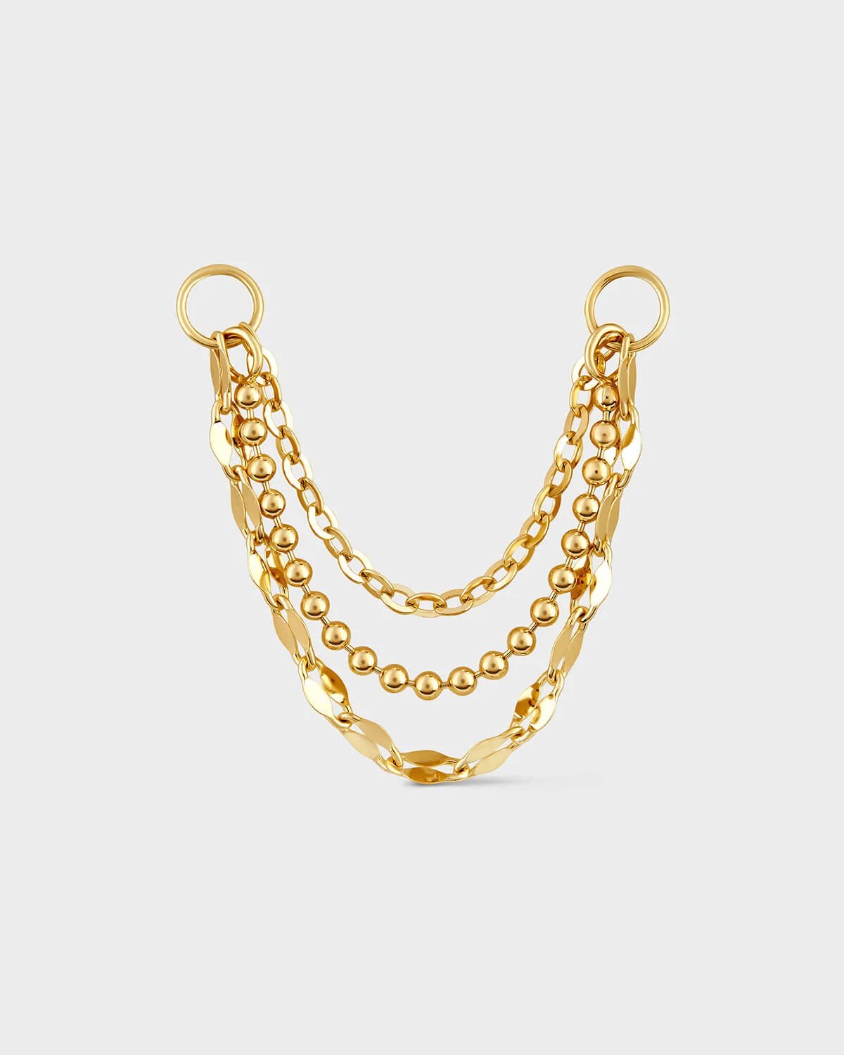 Wholesale piercing chains and charms collection