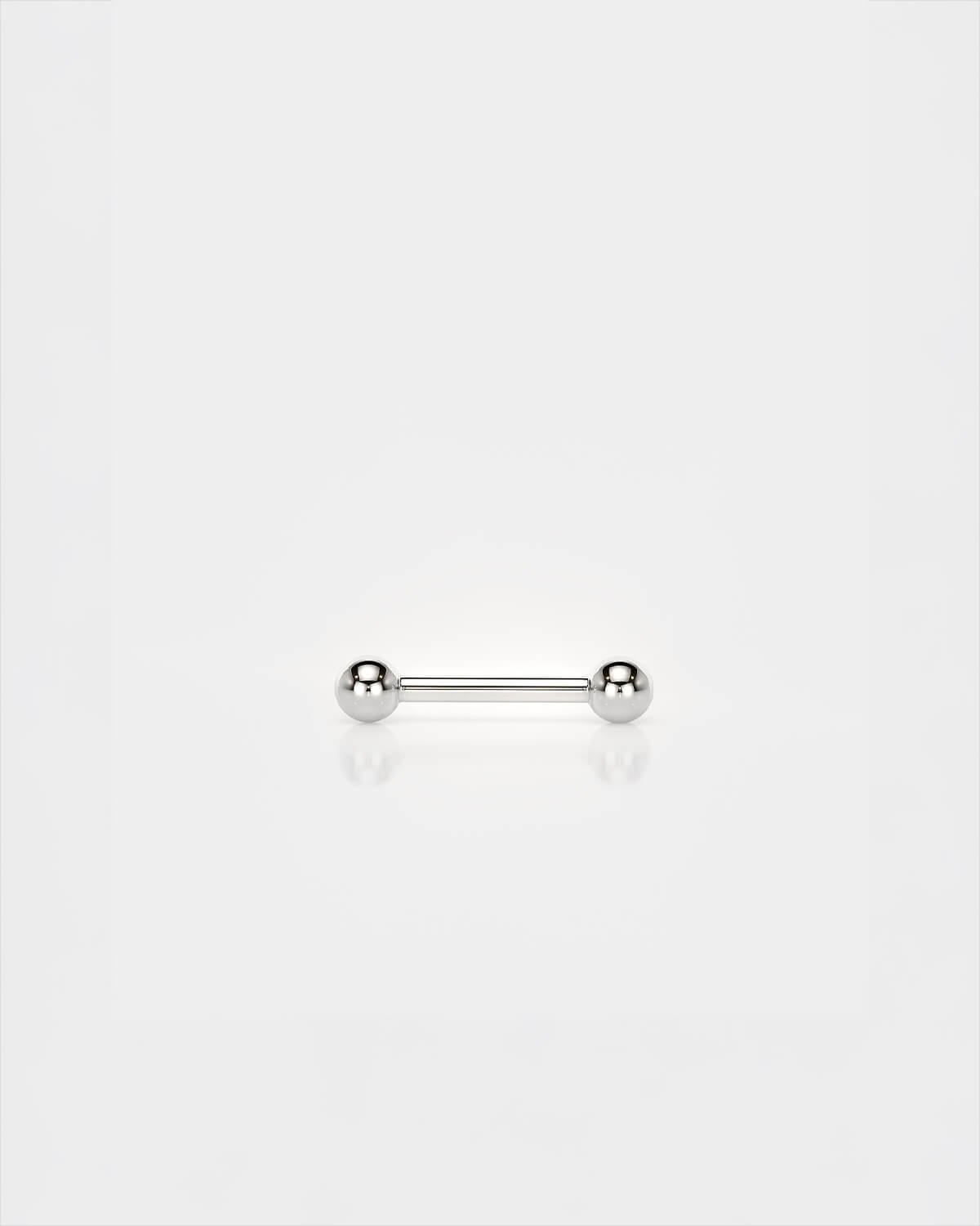 BARBELL | TITANIUM | POLISHED | 16 GAUGE